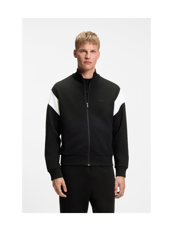 Boss Green - Union Skaz Jersey treniņu jaka - 002 BLACK | Stockmann - photo 2