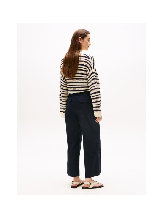 Tommy Hilfiger - Cotton Wide Ankle Chino bikses - C1G DARK NIGHT NAVY | Stockmann - photo 2