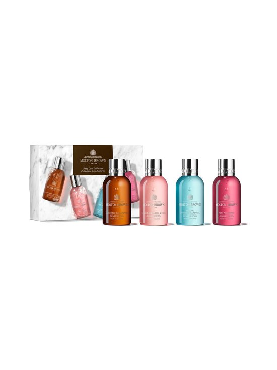 Molton Brown - dušiseebi komplekt Woody and Floral Body Care Collection, 4 tk - NOCOL - photo 1 Molton Brown - dušiseebi komplekt Woody and Floral Body Care Collection, 4 tk - NOCOL | Stockmann - photo 1