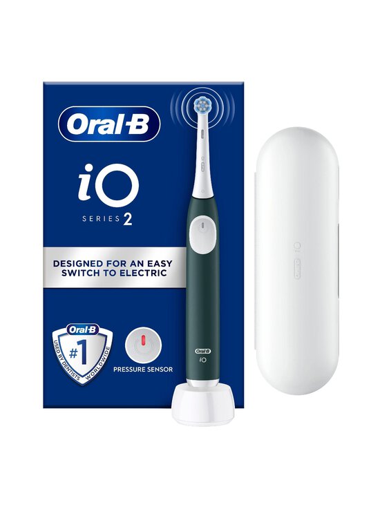Oral-B - iO Series 2- sähköhammasharja matkakotelolla - GREEN GREEN | Stockmann - photo 1