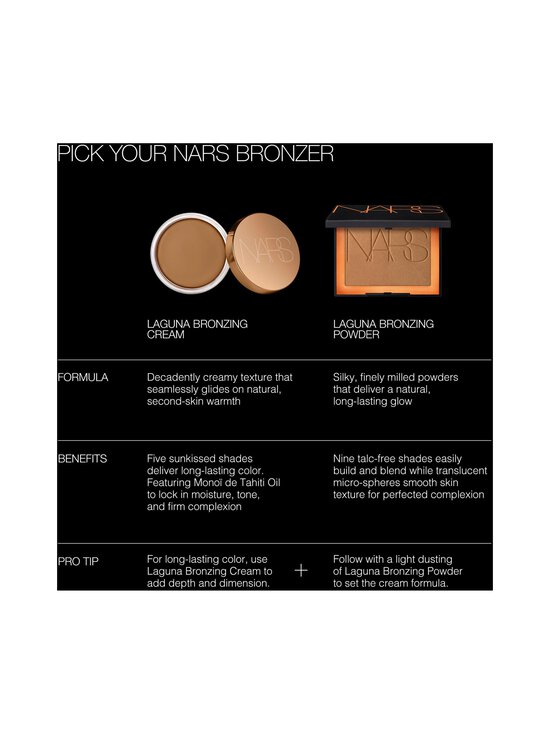 NARS - Laguna Bronzing Cream krēmveida bronzeris 19 g - 5 - photo 5 NARS - Laguna Bronzing Cream krēmveida bronzeris 19 g - 5 | Stockmann - photo 5