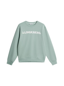 J.Lindeberg - Pusa Club Printed Crew Neck - U075 JADEITE | Stockmann