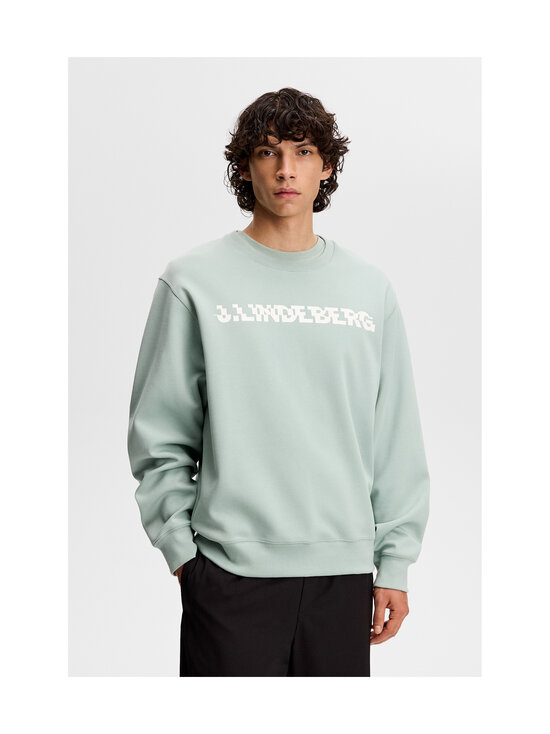 J.Lindeberg - Pusa Club Printed Crew Neck - U075 JADEITE | Stockmann - photo 2