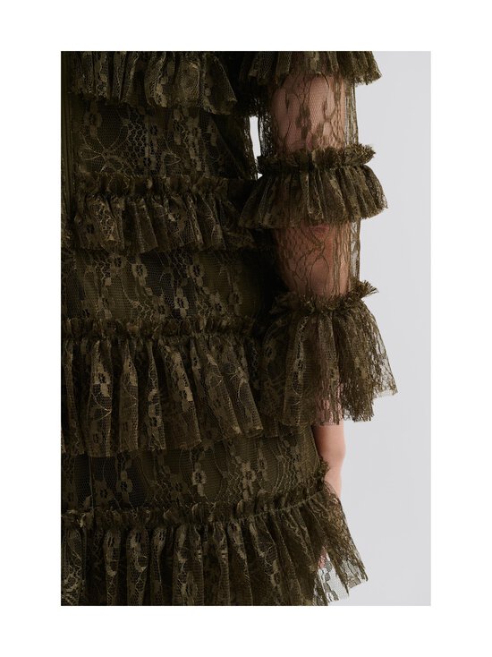 Malina - Carmine Frill Lace kleita - OLIVE - photo 5 Malina - Carmine Frill Lace kleita - OLIVE | Stockmann - photo 5