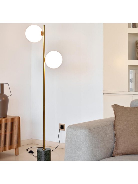 Kave Home - Lonela-lattiavalaisin - MESSINKI,VALKOINEN,VIHREÄ - photo 2 Kave Home - Lonela-lattiavalaisin - MESSINKI,VALKOINEN,VIHREÄ | Stockmann - photo 2