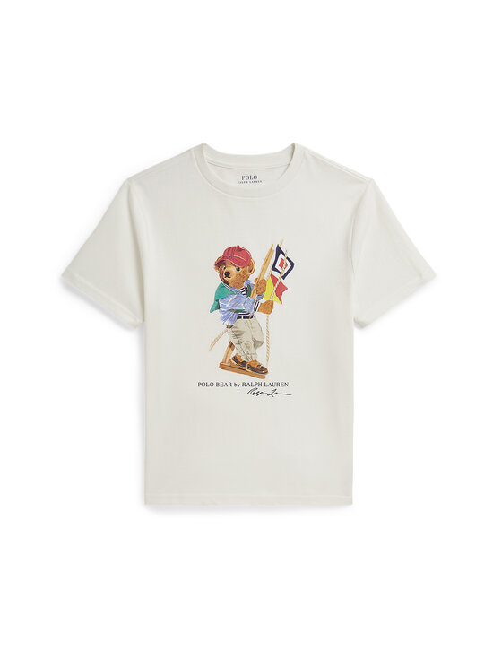 Polo Ralph Lauren - Bear T-krekls - SP26 BEAR DECKWASH WHITE | Stockmann - photo 1