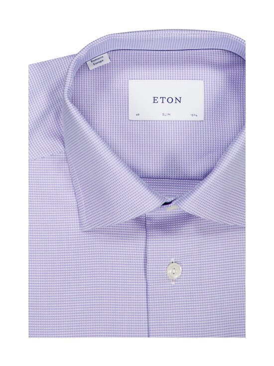 Eton - Slim Fit Dobby krekls ar apkakli - 72 LIGHT PURPLE | Stockmann - photo 2