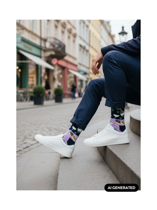 Happy Socks - New Year's Party -sukat - 6500 NAVY | Stockmann - photo 2