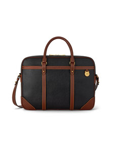 Mulberry - Heritage Briefcase -salkku - A340 BLACK-COGNAC | Stockmann