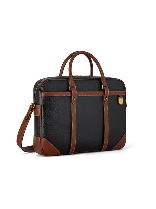 Mulberry - Heritage Briefcase -salkku - A340 BLACK-COGNAC | Stockmann - photo 3