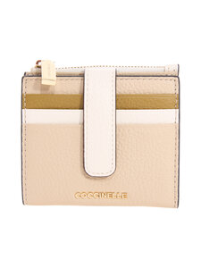 Coccinelle - Metallic Tricolor -lompakko - 812 SANDS/PEAR/SEAG | Stockmann