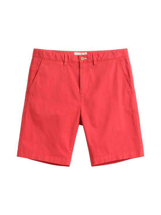 GANT - Regular Sunfaded Chino -shortsit - 641 ROSE RED | Stockmann - photo 1