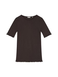 Skall Studio - Edie t-paita - DARK BROWN | Stockmann