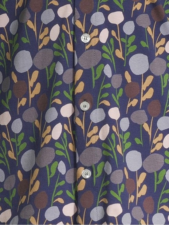 FRENN HELSINKI - Hemmo cotton jersey -kauluspaita - BLUE-GREEN | Stockmann - photo 4