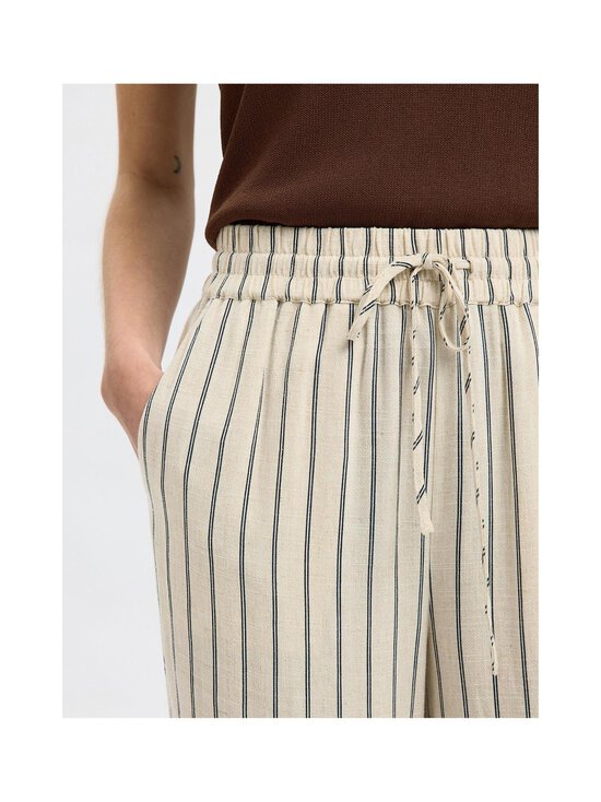 Selected - SlfViva Gulia -housut - SANDSHELL STRIPES:PIN STRIPE | Stockmann - photo 6
