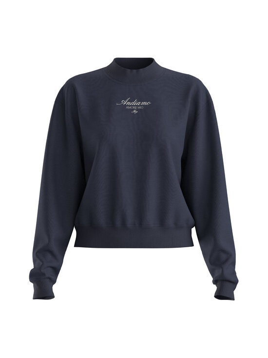 HUGO - Daxandria Jersey -collegepaita - MEDIUM BLUE | Stockmann - photo 1