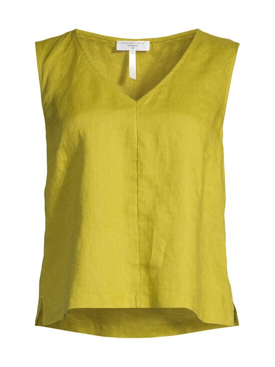 ESSENTIALS by Stockmann - Aava-pellavatoppi - LIME GREEN | Stockmann - photo 1
