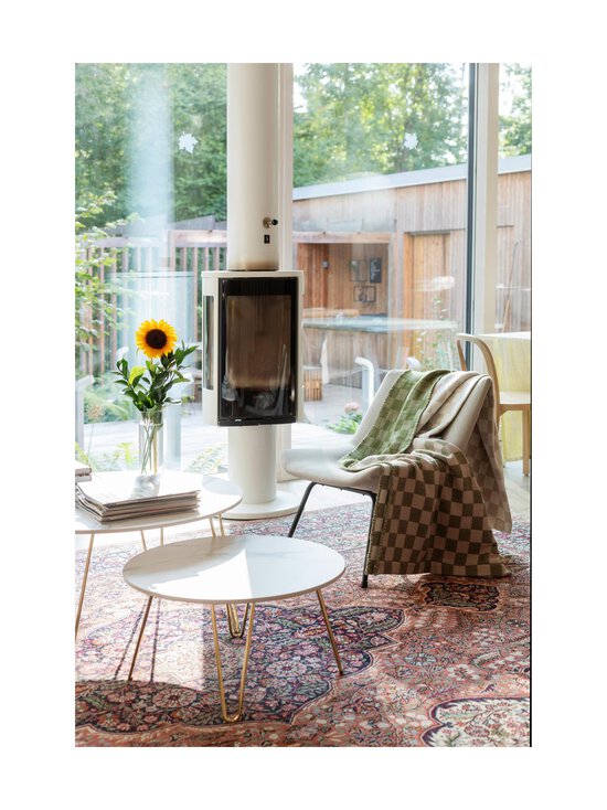 Lapuan Kankurit - Shakki-huopa merinovillasekoiteesta 130 x 180 cm - BEIGE-OLIVE-WHITE | Stockmann - photo 3