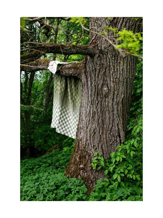 Lapuan Kankurit - Shakki-huopa merinovillasekoiteesta 130 x 180 cm - BEIGE-OLIVE-WHITE | Stockmann - photo 5