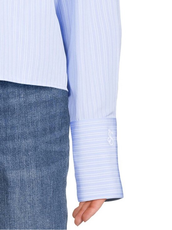 Jil Sander - Thursday Stripes -paita - 491 TRANSPARENT SKY | Stockmann - photo 4