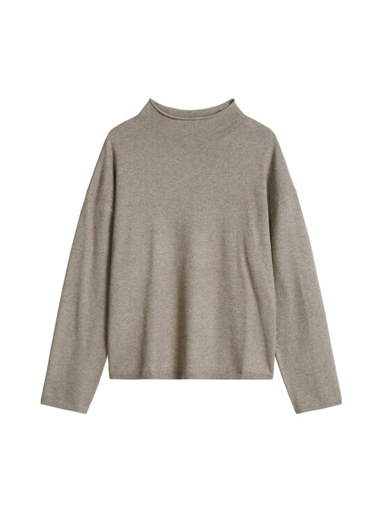 Marc O'Polo - Mock Neck džemperis - 2204 STONE TAUPE MELANGE | Stockmann - photo 1