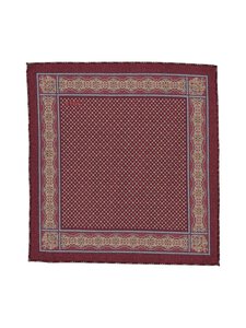 Eton - Two-Face Wool -taskuliina - 58 DARK RED | Stockmann
