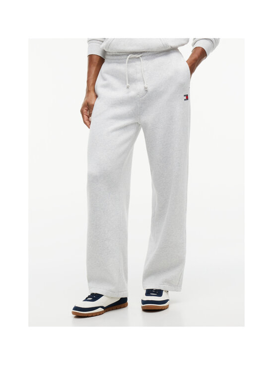 Tommy Jeans - TJM Regular Badge -collegehousut - P08 ICE GREY HEATHER | Stockmann - photo 2