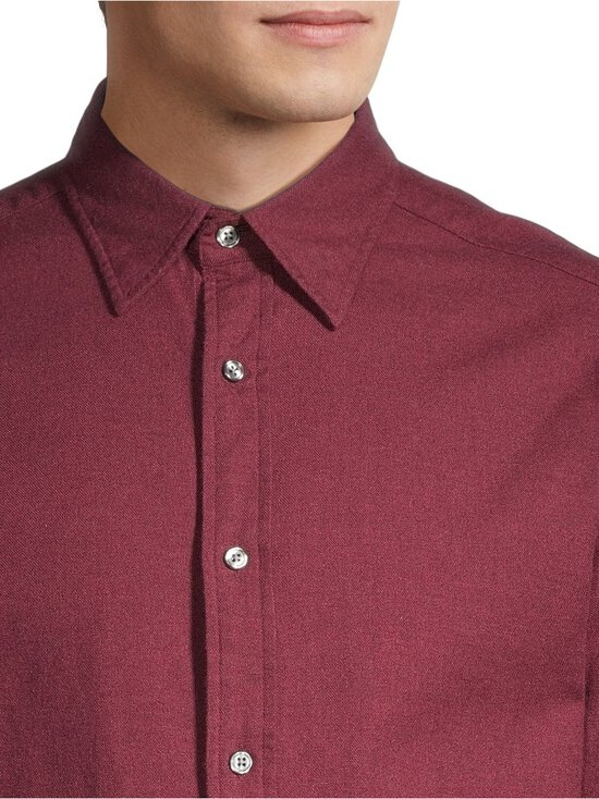 GANT - Triiksärk Regular Flannel Melange - 604 PLUMPED RED - photo 4 GANT - Triiksärk Regular Flannel Melange - 604 PLUMPED RED | Stockmann - photo 4