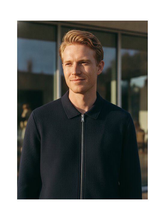 Marc O'Polo - Full Zip -collegetakki - 4131 DARK NAVY | Stockmann - photo 6