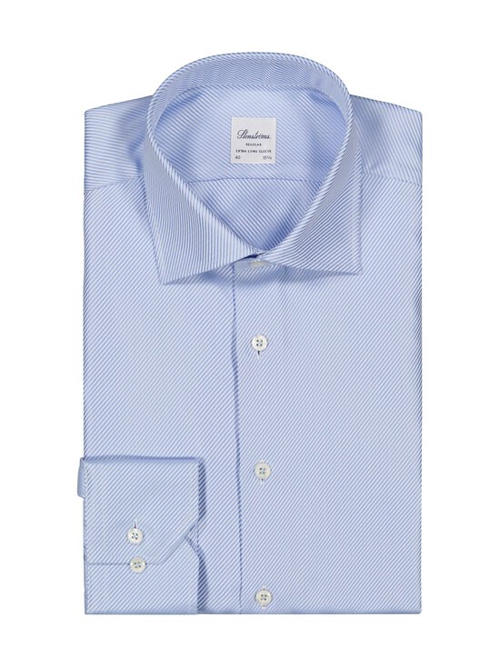 Stenströms - Regular Fit krekls ar apkakli, pagarinātas piedurknes - 102 LIGHT BLUE - photo 1 Stenströms - Regular Fit krekls ar apkakli, pagarinātas piedurknes - 102 LIGHT BLUE | Stockmann - photo 1