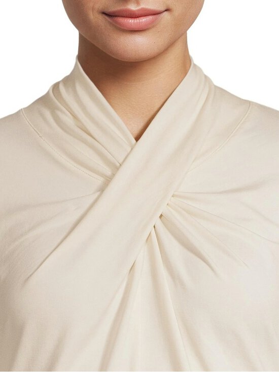 ESSENTIALS by Stockmann - Noemie trikotāžas krekls - OFFWHITE | Stockmann - photo 4