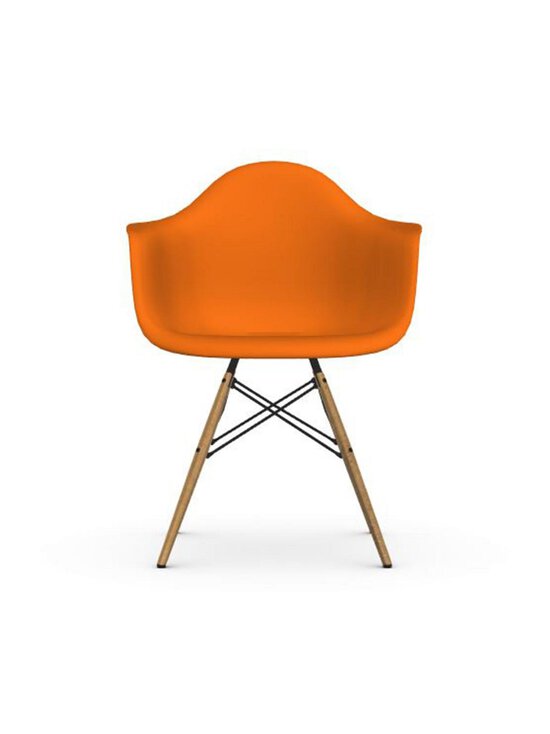 Vitra - Eames DAW RE -tuoli käsinojilla rusty orange/hunajasaarni - ORANGE | Stockmann - photo 2
