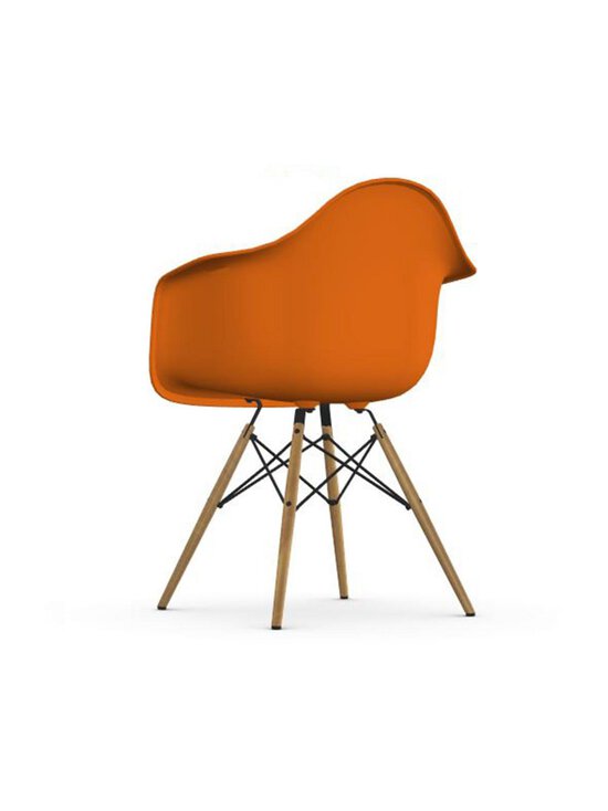 Vitra - Eames DAW RE -tuoli käsinojilla rusty orange/hunajasaarni - ORANGE | Stockmann - photo 3