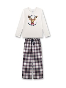 Sanetta - B Motif & Flanell pidžama - WHITE PEBBLE 1948 | Stockmann