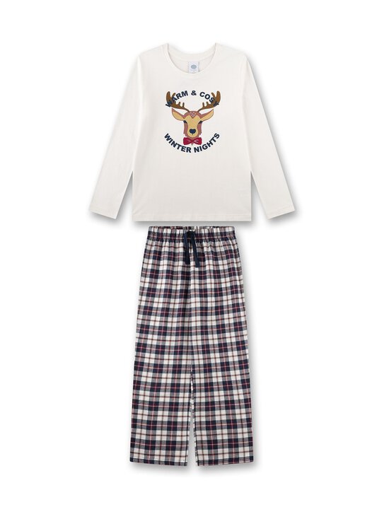 Sanetta - B Motif & Flanell pidžama - WHITE PEBBLE 1948 | Stockmann - photo 1