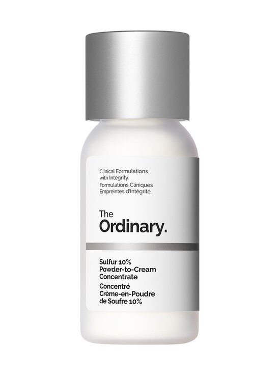 Sulfur 10% Powder-to-Cream Concentrate -tehohoito