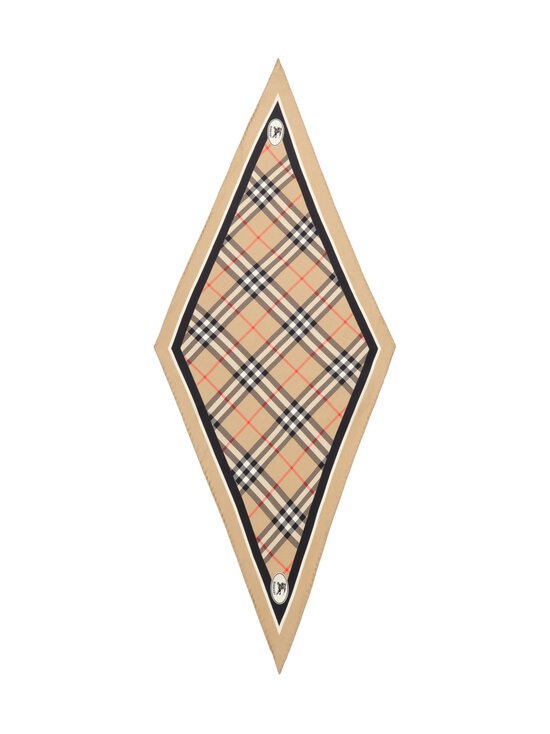 Burberry - Knight Stamp Losange -silkkihuivi - A2021 SAND | Stockmann - photo 1