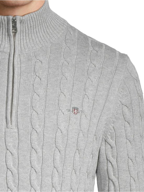 GANT - Palmikkoneule - 93 GREY MELANGE - photo 4 GANT - Palmikkoneule - 93 GREY MELANGE | Stockmann - photo 4