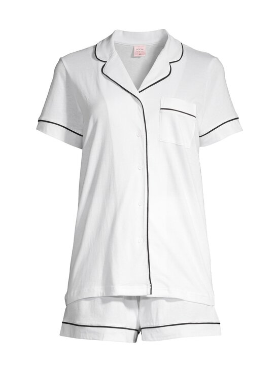 NOOM loungewear - Uma pidžaama - WHITE/BLACK PIPING - photo 1 NOOM loungewear - Uma pidžaama - WHITE/BLACK PIPING | Stockmann - photo 1