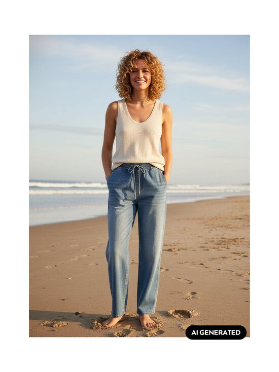 Marc O'Polo - Jogger Denim džinsa treniņbikses - 5700 LIGHT BLUE_MULTI_02 | Stockmann - photo 6