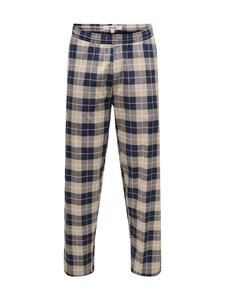 Only & Sons - OnsFederico Loungewear bikses - NAVY BLAZER CHECKS:NAVY BLAZER/BRIGHT WHITE/CHINCHILLA Only & Sons - OnsFederico Loungewear bikses - NAVY BLAZER CHECKS:NAVY BLAZER/BRIGHT WHITE/CHINCHILLA | Stockmann