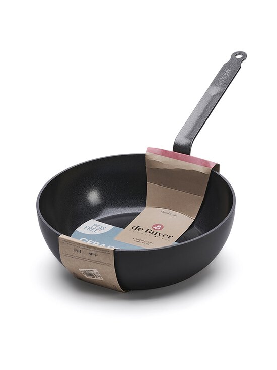 De Buyer - Ceramic Rounded Saute Pan -kasari 28 cm - BLACK | Stockmann - photo 8