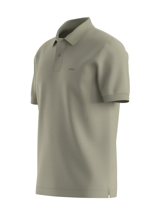 BOSS - Polosärk Pallas Jersey - DARK BEIGE | Stockmann - photo 3