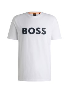 BOSS - Logo t-paita - 100 WHITE | Stockmann