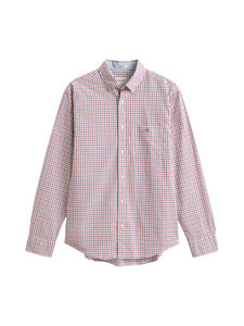 GANT - Regular Classic Check poplīna krekls ar apkakli - 641 ROSE RED | Stockmann