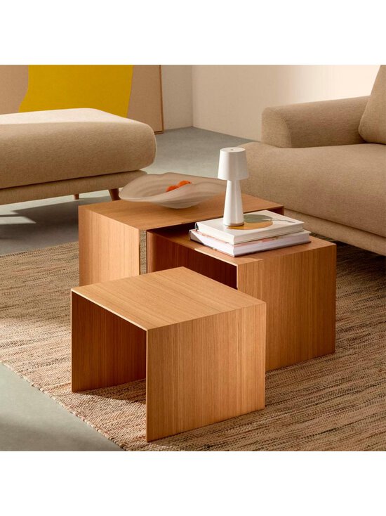 Kave Home - Litto-sarjapöytä 3 kpl tammi - BROWN | Stockmann - photo 6