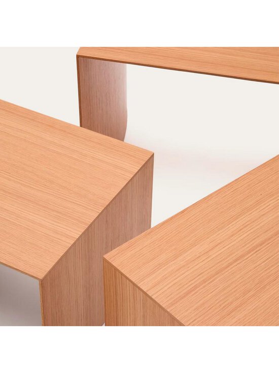 Kave Home - Litto-sarjapöytä 3 kpl tammi - BROWN | Stockmann - photo 9