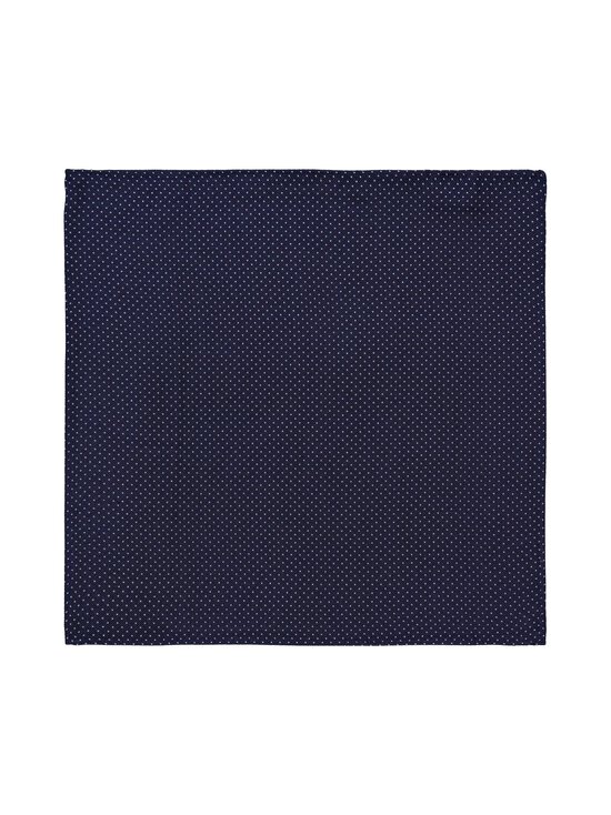 Stockholm Kravatt - Hankie Silk Classic Dot zīda kabatas lakatiņš - 2 NAVY | Stockmann - photo 1