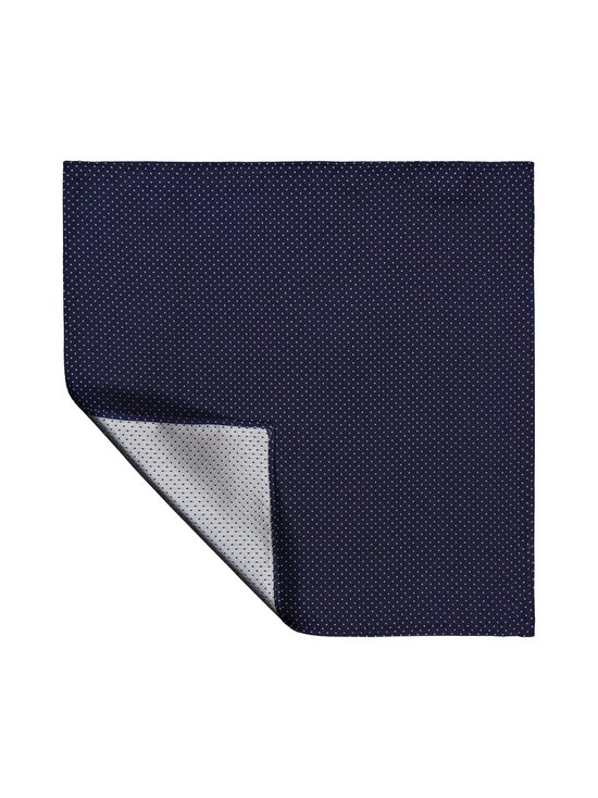 Stockholm Kravatt - Hankie Silk Classic Dot zīda kabatas lakatiņš - 2 NAVY | Stockmann - photo 2
