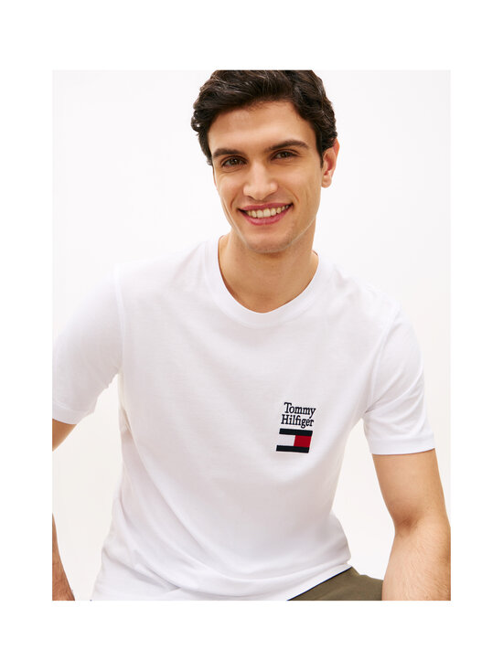 Tommy Hilfiger - T-särk Brand Love Text Stack - YBR WHITE | Stockmann - photo 4